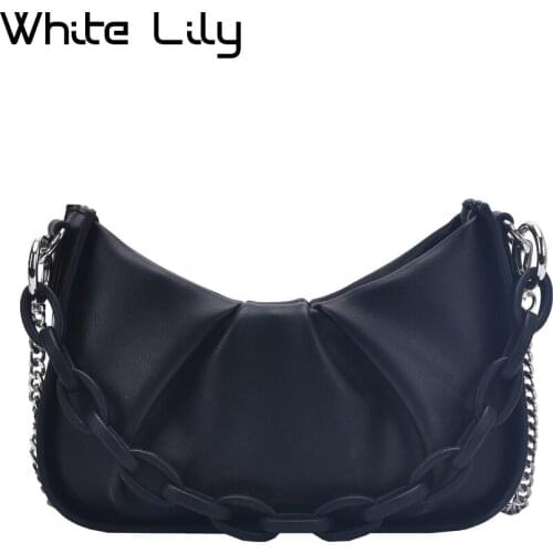 White Lily Totes With Short Handles