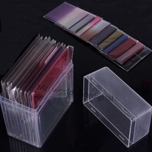 10 pcs ENS Filter Cokin P Color Graduated Gradual Neutral Density ND Filters Set for Camera