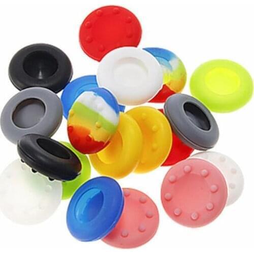 2000pcs PS4 Silicone Cap Thumbstick Thumb Stick Guards Cover Case Skin Joystick Grip For PS4 Xbox one 360 Controller PS4 Pro Sli