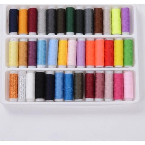 39Color Sewing Threads Household Sewing Machine Thread DIY Hand Embroidery For Home Sewing Kit