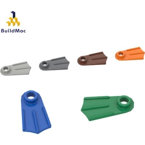 BuildMOC 59275 Frogman fins ldd 59275 For Building Blocks Parts DIY Construction Creative gift Toys