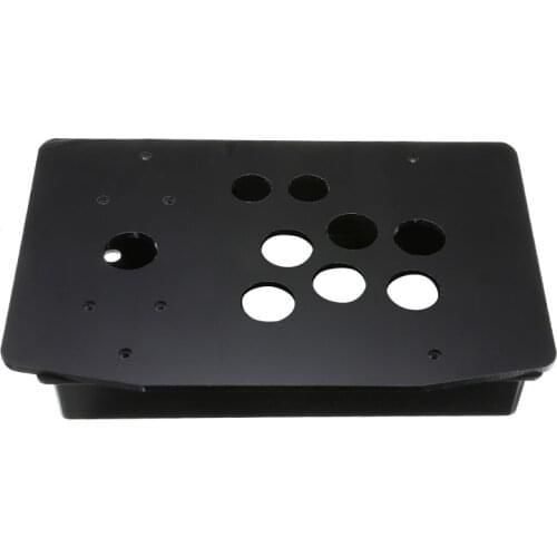 Retail Acrylic Panel Case DIY Handle Arcade Game Set Kits Gaming Joystick Acrylic Panel