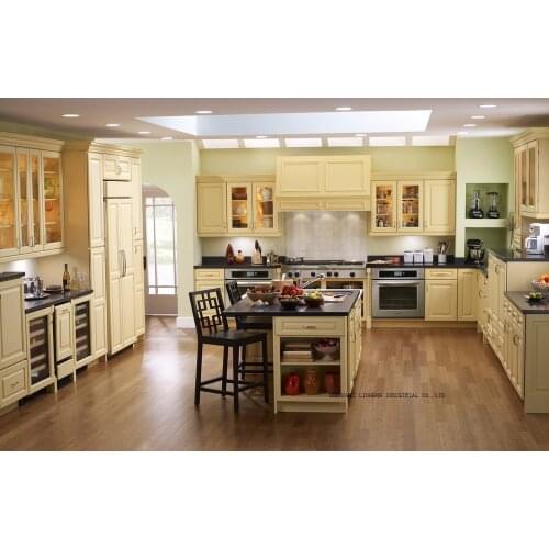 Classical quality kitchen cabinet(LH-SW081)