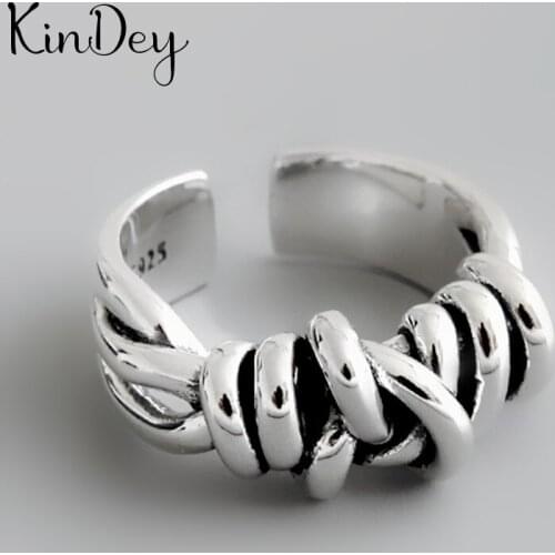Punk Vintage Silver Color Bow Rings For Women Men Engagement Rings Girls Party Gifts Anillos