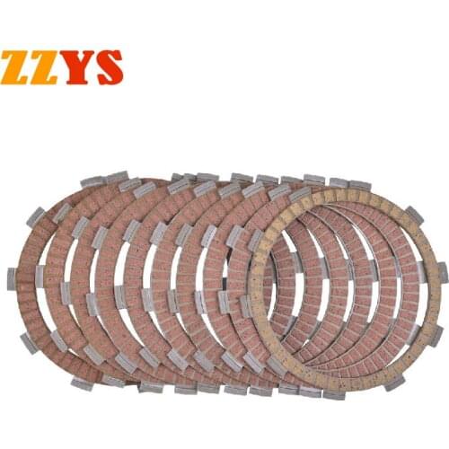 900CC 10pcs Motorcycle Paper Based Clutch Friction Plate Kit For HONDA CBR900RR SC33 CBR900 RR CBR 900 RR 1996-1997