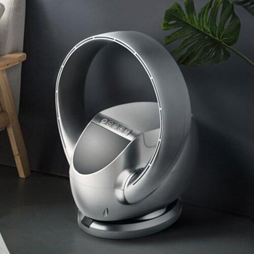 Leafless fans home table remote control floor fan portable air cooler wall mounted circulation bladeless air purifier ventilador