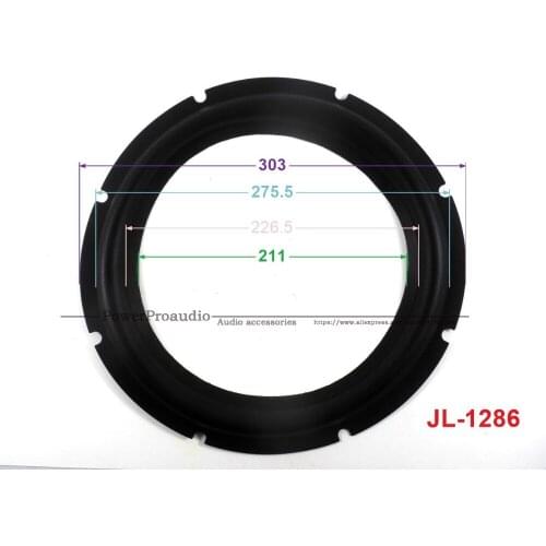 New 10 pcs /lot = 5 Pair 12 inch Woofer Repairable Parts / Speaker Rubber Surround ( 303mm / 275.5mm / 228.5mm / 211mm )