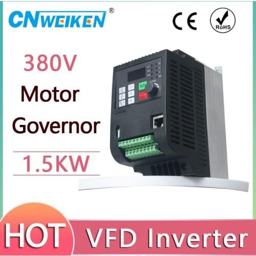 380V 1.5KW 2.2KW Single Phase input and 3 Phase Output Frequency Converter / Adjustable Speed Drive / Frequency Inverter / VFD