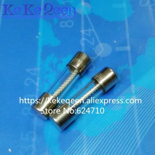 20pcs/Box 5*20mm 15A 250V Slow Fuse 5*20 T15A 15000mA T15000mA250V Glass Fuse 5mm*20mm
