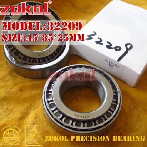 ZOKOL bearing 32209 7509E Tapered Roller Bearing 45*85*25mm