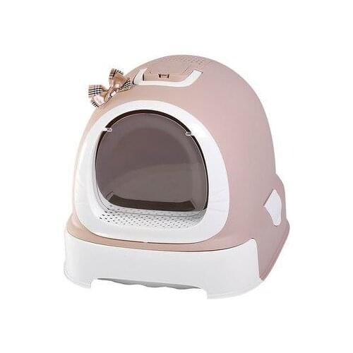 Cat Litter Bowl Fully Enclosed Large Anti-splashing Cat Toilet Small Cat Sand Pot Cat Pot Pot Cat Supplies Closed Deodorant