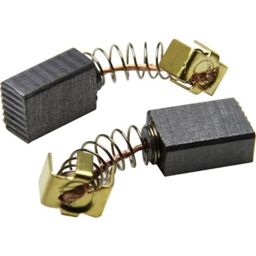 10pcs CB64 5x8x11mm Makita Motor Carbon Brushes Springs Power Tool Electric Angle Grinder Hammer Drill Saw 0.19"x0.31"x0.42"