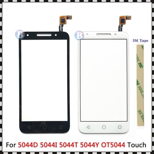 Replacement 5.0" For Alcatel One Touch U5 5044D 5044I 5044T 5044Y OT5044 Touch Screen Digitizer Sensor Outer Glass Lens Panel