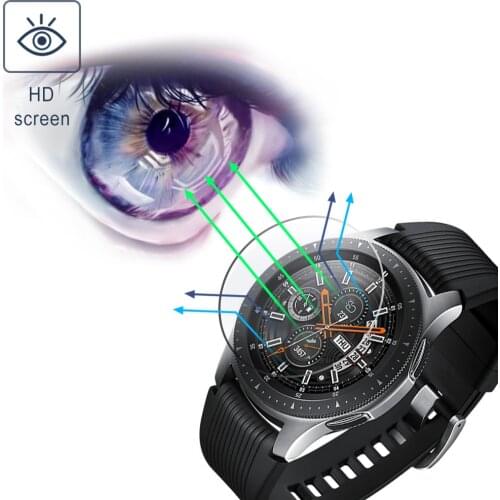 Protective cover for Samsung Gear S3 Watch3 protective film for Samsung Galaxy Watch 42MM 46MM tempered glass screen