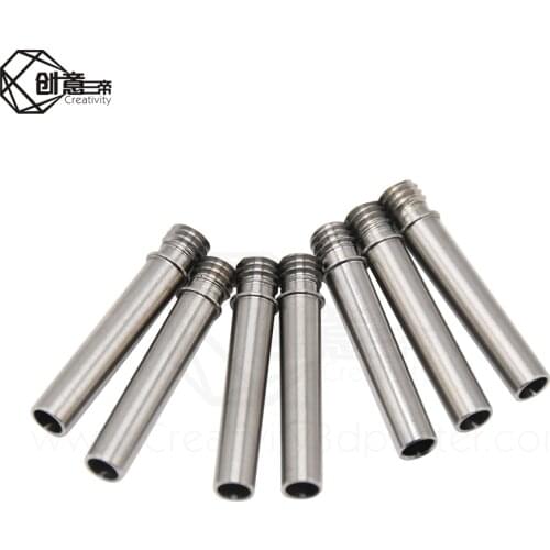 2pcs/lot CR-X 3D printer parts 1.75mm PTFE tube inside Nozzle Throat for CR-X 3D Printer Extruder Hotend Kit