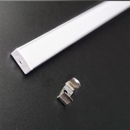 5-30pcs of 100cm flat U type 7mm height slim led aluminium profile ,12mm 5V 12V 24V Strip channel ,tape housing with diffuser