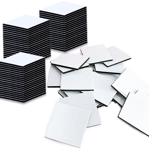 Double Sided Foam Tape Strong Pad Mounting,Black Self-Adhesive Tape Include Square Round and Rectangular
