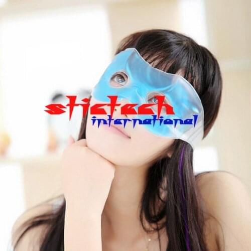 Ems or dhl 100pcs New Arriv Gel Eye Mask Cold Pack Warm Hot Ice Cool Tired Eyes Headache Pad
