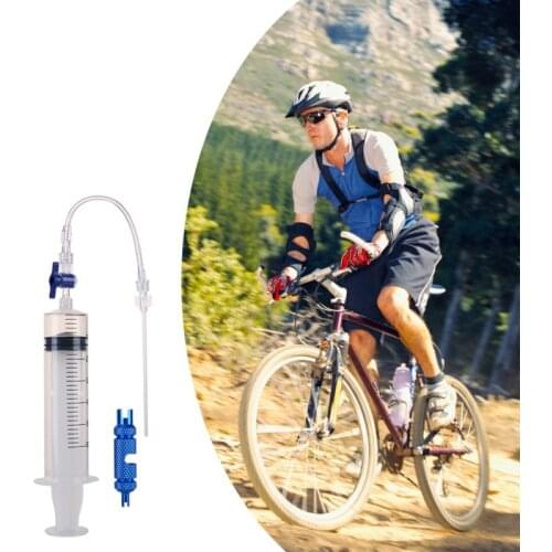 MTB Mountain Road Bicycle Bike Tubeless Sealant Injector With Multifunctional Valve Cap Valve Core Tool for Bike Tubeless