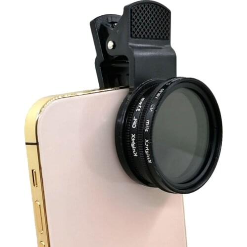 KnightX Professional Phone Camera Macro Lens CPL Star Variable ND Filter all smartphones 37mm 40.5mm 52mm 55mm 58mm polarizer