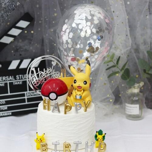 Genuine 11cm Cute Angry Pikachu PVC Action Doll Anime Cartoon Pokemon Doll Collection Model Kids Toy Christmas Birthday Gift
