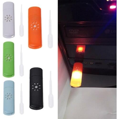 Mini USB Essential Oil Diffuser Aromas Air Fresh LED Light Quiet Humidifier