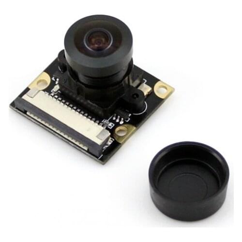 Raspberry Pi Camera Module (G) 5 Megapixel OV5647 Sensor Adjustable Focal Fisheye Lens for Raspberry Pi A+ B/B+ /2 B/3 Model B