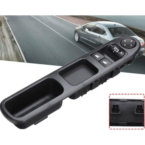 Front Left Master Power Window Switch for Peugeot 307 2000-2005 96351622XT 6554.E4