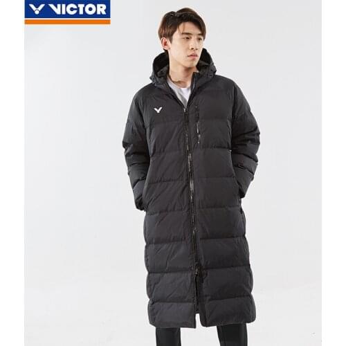 Genuine Victor Down Jacket Autumn and Winter Sports Outdoor Men and Women with The Same Comfort and Warmth Long J05701