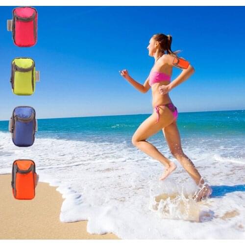 Water prevention mobile phone arm bag Men and women running sports outdoor mobile phone bag