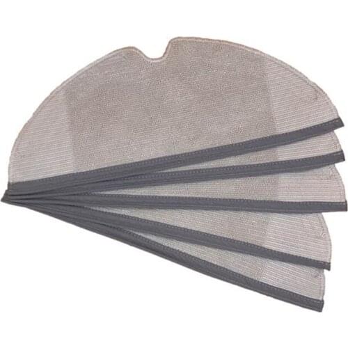 5pieces/lot S55 Robot Mop cloth for Xiaomi Generation 2 Roborock S50 S55 S51 Robot Vacuum Cleaner Parts Dry Wet Mopping Cleaning