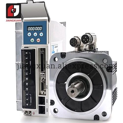 JMC 130JASM515215K-20B JASD20002-20B AC Servo Motor drive kit with 3m cable