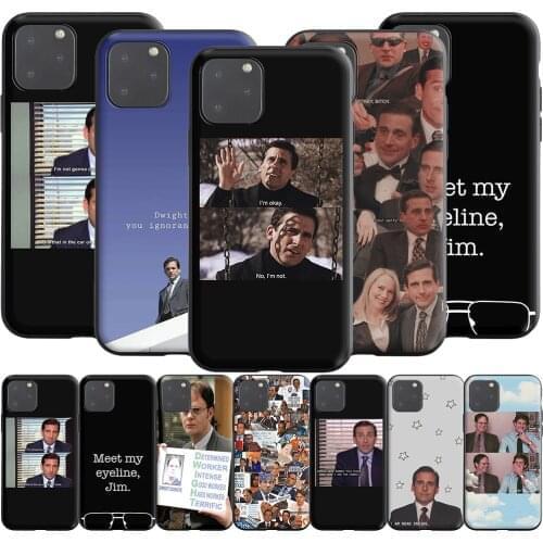 Michael Scott The Office Silicone Case for Apple iPhone 13 12 Mini 11 Pro XS X XR Max 8 7 6S 6 Plus SE 5S