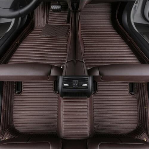 Custom special car floor mats for Honda Pilot 7 8 seats 2020-2017 waterproof non-slip carpets for Pilot 2019