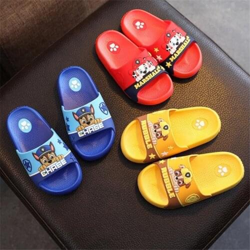 Children slippers Disney2021 summer boy girl indoor household antiskid soft bottom baby slippers baby bath cool slippers