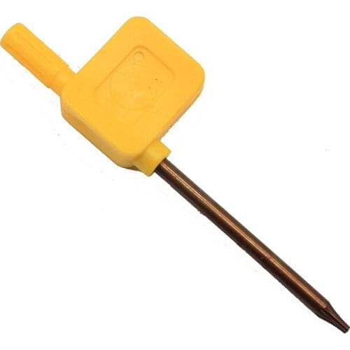 Torx screw wrench T6 Yellow flag wrench standard Torx CNC tool holder Lathe accessory tool Tools Holder Accessories
