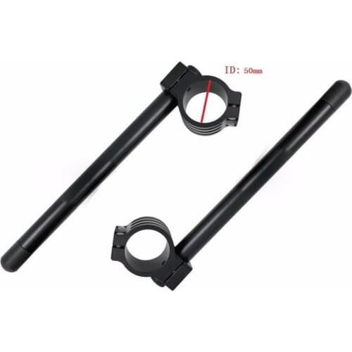 CNC BILLET Motorcycle Clip on Handle bars 50mm FORKS FOR Yamaha Yzf-r1 Yzf-r6 YZF750R GSXR1100 Aprilia RS 250 free shipping