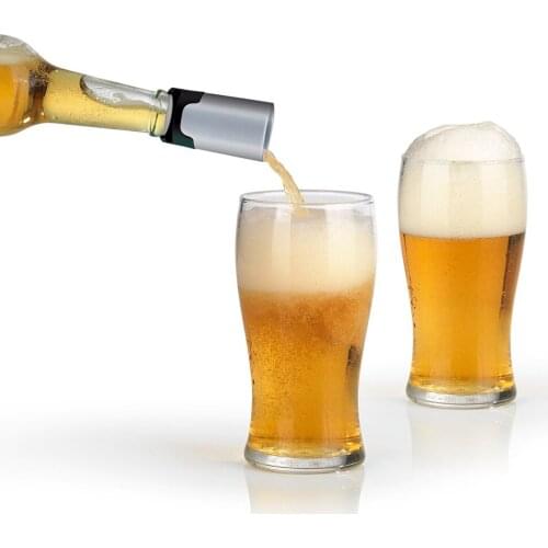 1PC Portable Beer Foamer Creative Bubble Enhancer Fast Foaming Improve Taste Beer For Bottled Beer Party Bar Washable Tools