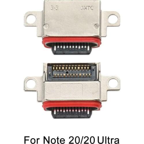 10pcs USB Jack Socket Charging Port for Samsung Galaxy Note20Ultra N9860 N986 N985 Note 20 Ultra Note20 N980 Charger Connector