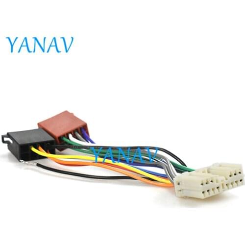 12-117 Wire Harness Adaptor for-MITSUBISHI 1995+ (select models) Car Stereo Radio ISO Standard Connector Adapter
