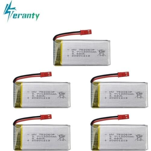 3.7V 1200mah lithium battery for SP650 aerial photography UAV quadcopter spare parts remote control helicopter battery