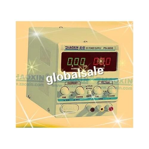 FREE SHIPPING Quality adjustable linear DC power supply LW PS-303D 0-30V/3A High quality DC power supply, lab power supply