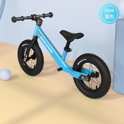 Childrens Self-Balancing Vehicle No Foot Sliding Step Two-Wheeled Bicycle 12 Inch