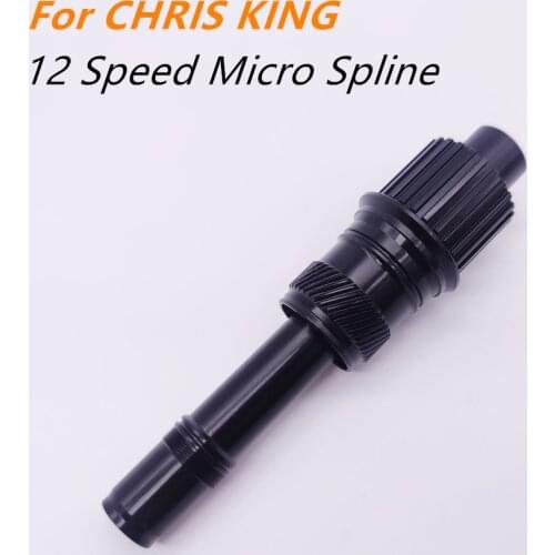 For CHRIS KING Conversion Kit MTB ISO B Disc 12x148 mm Rear Hub to Micro Spline Freewheel Body | black
