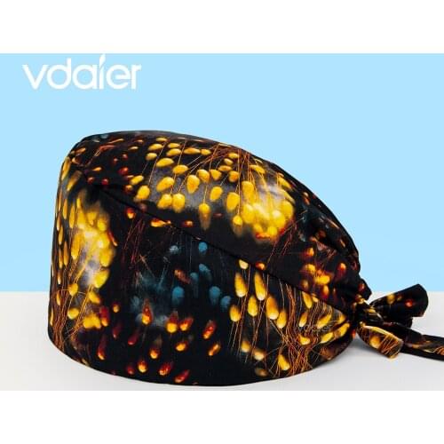 MultiColor Pharmacist Scrubs Hats Dental Nurse Hats Health Service Nursing Cap Pet Clinic Doctor Work Cap for Men and Women