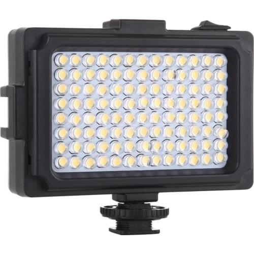 PULUZ 104LEDs Photography Video & Photo Studio Light with White & Orange Magnet Filters Light Panel for Canon,Nikon,DSLR Cameras