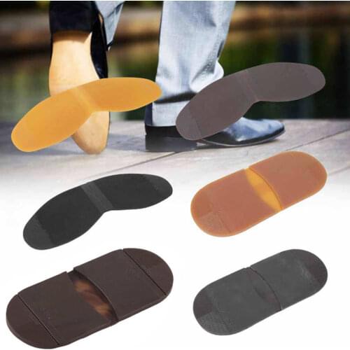Brush For Suede Nubuck Boot Shoe Brush Leather Shoes Forefoot/Heel Sole Rubber Wearproof Outsoles Hand-made Shoes Repair Half