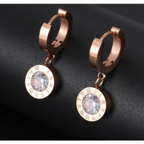 Shenglin Earrings With Stones