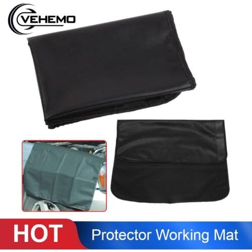 Vehemo Waterproof 82*60cm Magnetic Fender Cover Shield Car Truck SUV Mechanic Paint Protector Working Mat