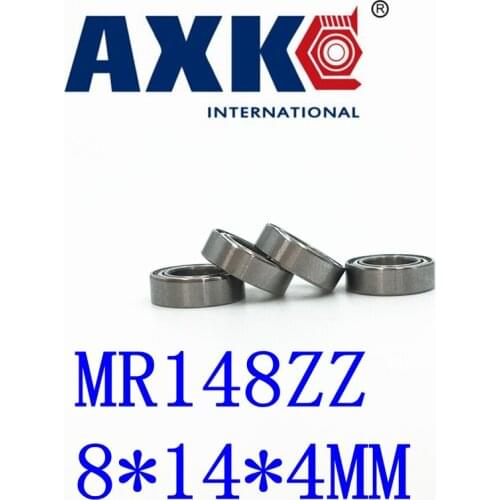 High Quality Model Bearing Mr148 Z Mr148zz L-1480zz Wbc8-14zza 8x14x4 Mm Metric Miniature Shielded Deep Groove Ball Bearing